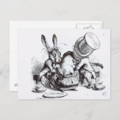 De Mad Hatter en de Maart Hare Briefkaart (Voorkant / Achterkant)