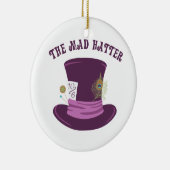 De Mad Hatter Keramisch Ornament (Rechts)