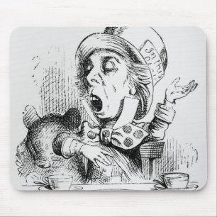 De Mad Hatter Muismat