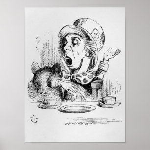 De Mad Hatter Poster