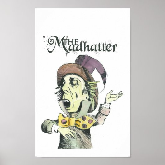 de Mad Hatter Poster (Voorkant)