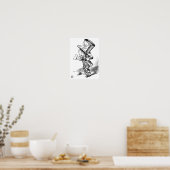 De Mad Hatter Poster (Keuken)