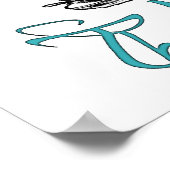 De Mad Hatter Poster (Hoek)