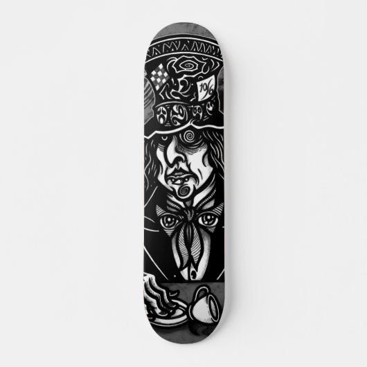De MAD HATTER Skateboard (Voorkant)