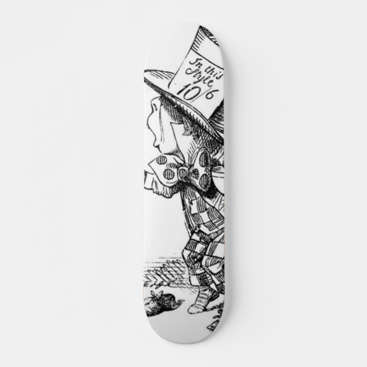 De Mad Hatter Skateboard (Voorkant)