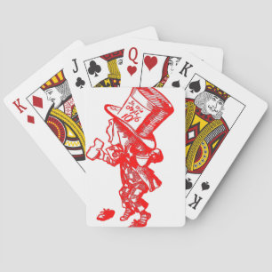 De Mad Hatter Speelkaarten