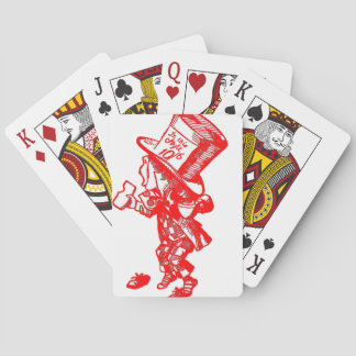 De Mad Hatter Speelkaarten