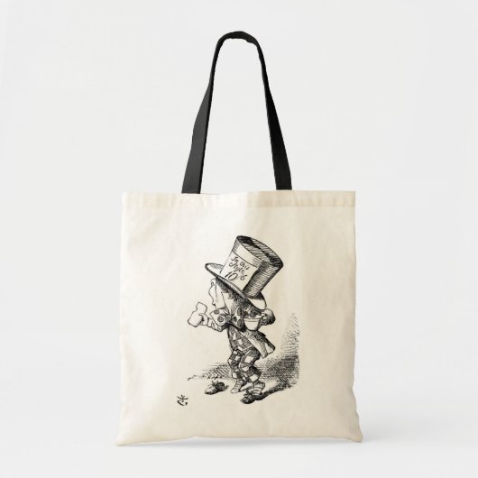 De Mad Hatter Tote Bag (Voorkant)