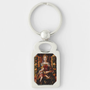 De Madonna della Candeletta Carlo Crivelli Kunst Sleutelhanger