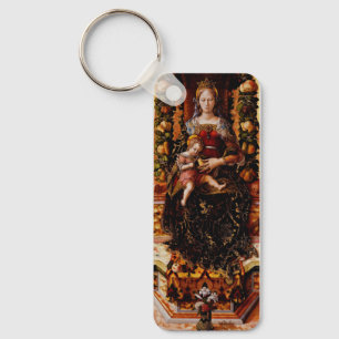 De Madonna della Candeletta Carlo Crivelli Kunst Sleutelhanger