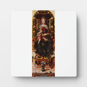 De Madonna della Candeletta door Carlo Crivelli Fotoplaat