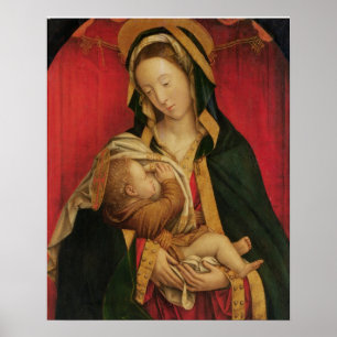 De Madonna die haar kind heeft gegeten, 1520-30 (o Poster