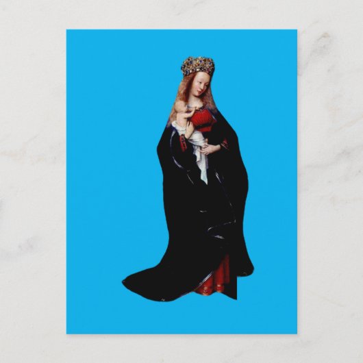 De Madonna in de Kerk door Jan van Eyck Briefkaart (Voorkant)