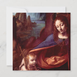 De Madonna van de Rotsen van Leonardo da Vinci