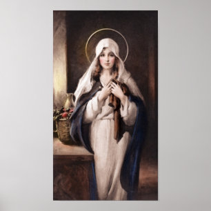 De Madonna van de Sacred Coat Print - Chambers