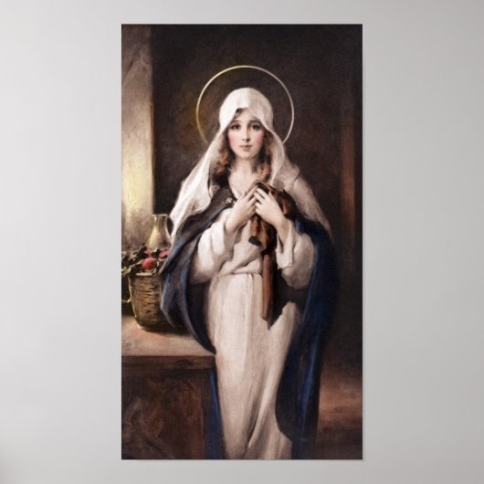 De Madonna van de Sacred Coat Print - Chambers (Voorkant)