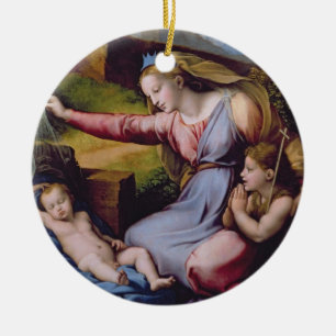De Madonna van het Blauwe Diadem of de Madonna van Keramisch Ornament