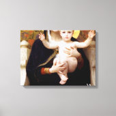 De Madonna van Lilies William Adolphe Bouguereau Canvas Afdruk (Voorkant)