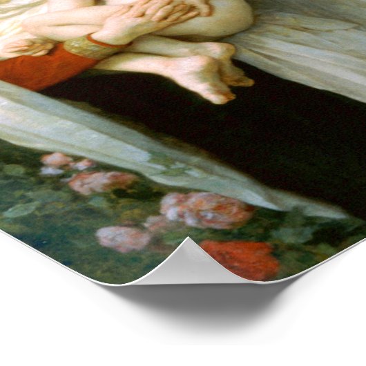 De Madonna van Rozen William Adolphe Bouguereau Poster (Hoek)