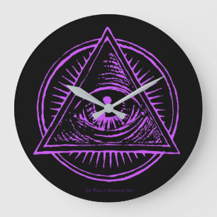 De Magic Eye Clock Grote Klok