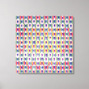 De Magic Marker Pattern Art uit 1980, C.E. Canvas Afdruk