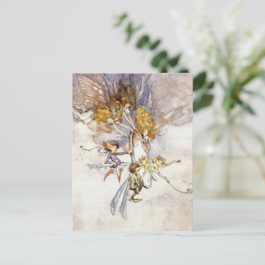 "De Magic Mirror" Briefkaart (Staand voorkant)