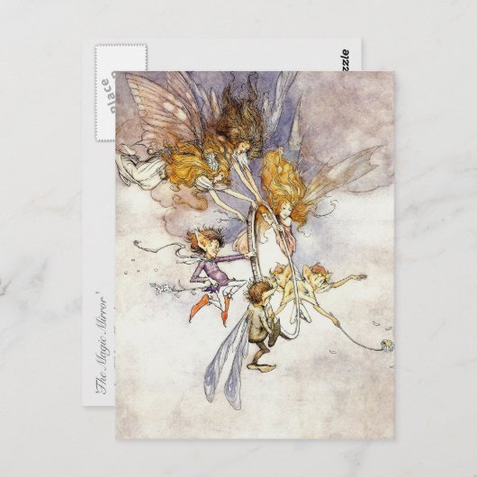 "De Magic Mirror" Briefkaart (Voorkant / Achterkant)