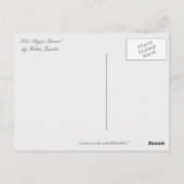 "De Magic Mirror" Briefkaart (Achterkant)