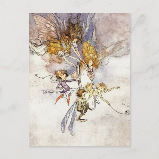 "De Magic Mirror" Briefkaart (Voorkant)