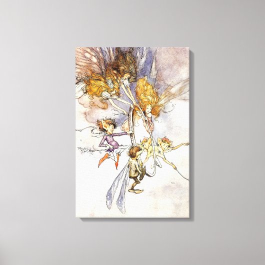 "De Magic Mirror" Canvas Afdruk (Voorkant)