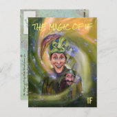 De Magic of IF briefkaart van Mike Winterbauer (Voorkant / Achterkant)