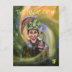 De Magic of IF briefkaart van Mike Winterbauer