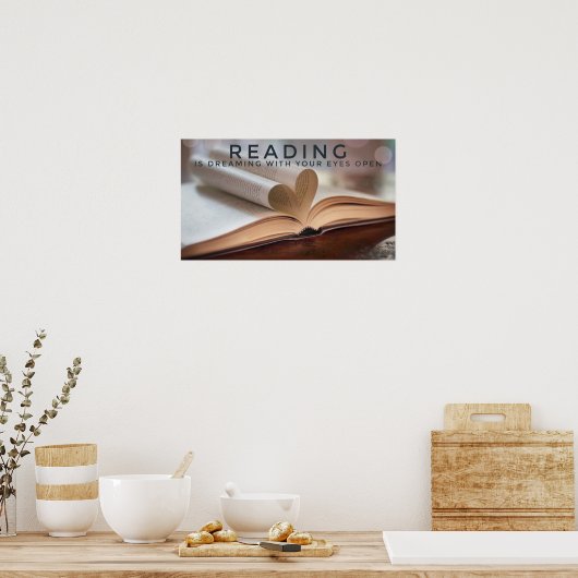De Magic of Reading Poster (Keuken)