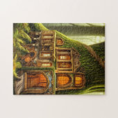 De Magical Carved Treehouse Legpuzzel (Horizontaal)