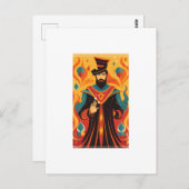 De Magician Tarot kaart (Voorkant / Achterkant)