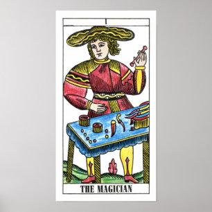 De Magicische Tarotkaart Poster