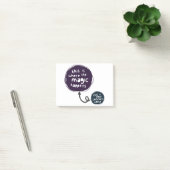 De magie gebeurt buiten je comfortzone post-it® notes (Kantoor)