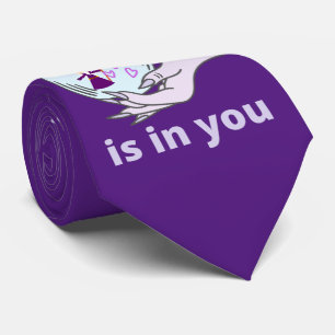 DE MAGIE IS IN JE inspirerend cadeauidee Stropdas