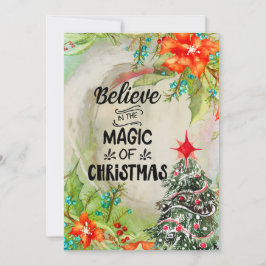 De Magie van de Kerstboom & Cadeaus Kerstkaart