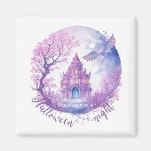 De magie van een Halloween nacht Magneet (Voorkant)