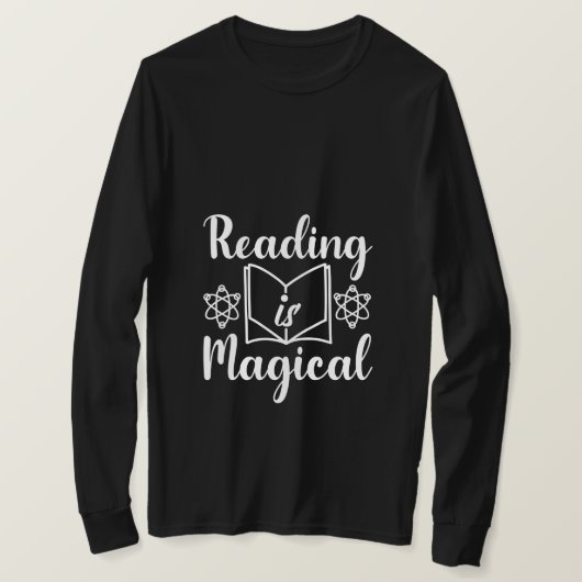 De magie van het lezen t-shirt (Design voorkant)