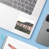 De Magie van Hollywood Sticker (Laptop met iPhone)