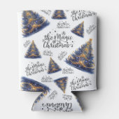 De magie van kerstbomen blikjeskoeler (Achterkant)