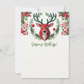 De Magie van Kerstmis Notitiekaartje (Achterkant)