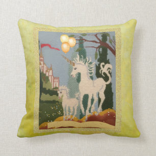 DE MAGIE VAN UNICORNS EN NEEDLEPOINT KUSSEN