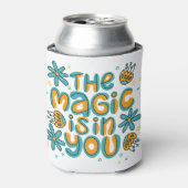 De magie zit in je Koelbox Blikjeskoeler (Blikje Voorkant)