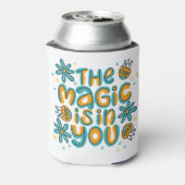 De magie zit in je Koelbox Blikjeskoeler (Blikje Achterkant)