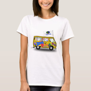 De magische Bestelwagen van de Hippie T-shirt