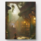 De Magische Fantasy Art Tabletop in de boekwinkel Fotoplaat (Voorkant)