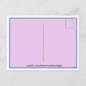 De magische heks en konijn van Pasen Feestdagenkaart (Achterkant)